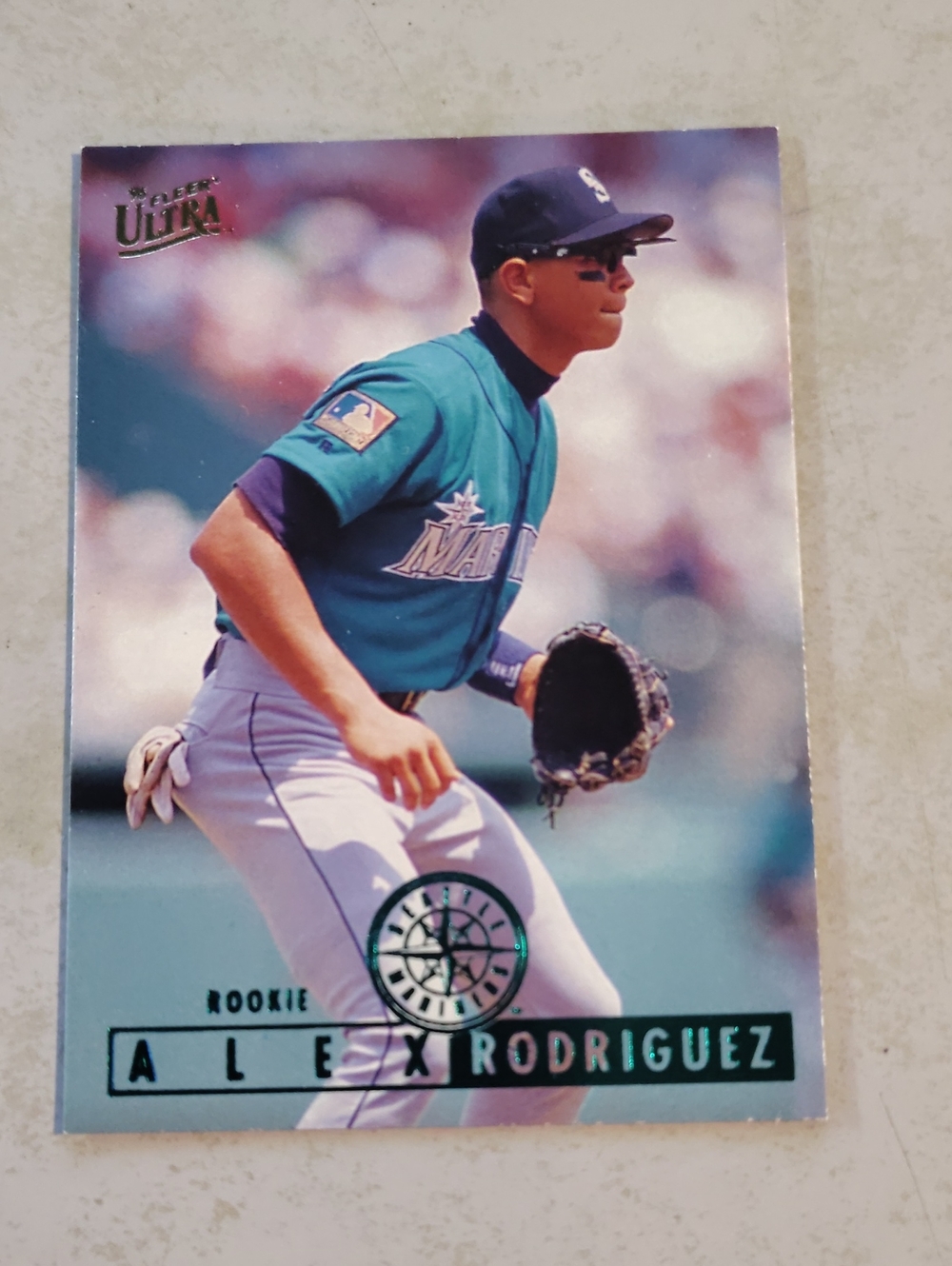 Alex Rodriguez RC 1995 Fleer Ultra #331 Seattle Marinera Rookie Baseball Card